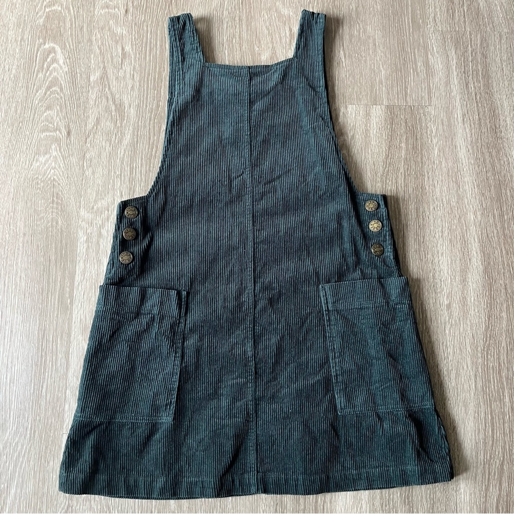 MOVING SALE 📦 BDG Urban Outfitters Corduroy Dress Green Pinafore Small